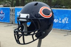 chicago bears helmet