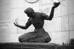 spirit of detroit sculpture