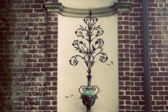vase in building cubby