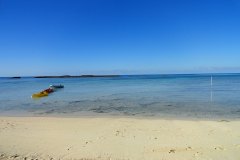 blue sky and beach
