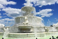 fountain belle isle detroit michigan