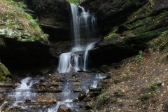 waterfall in munising michigan