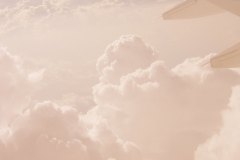 pink clouds