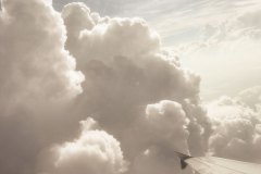 white clouds