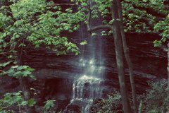 waterfall smoky mountains